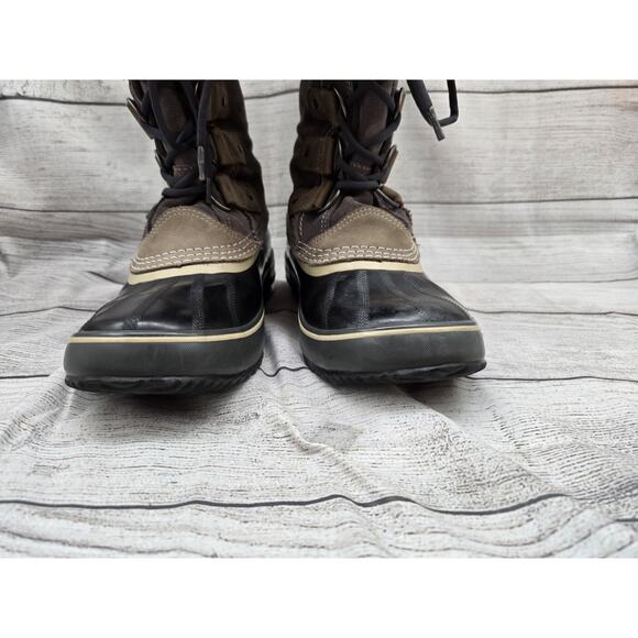 Sorel Joan of Arctic Snow Brown Waterproof Leather Women's Boots NL1540 Size 9 - Picture 4 of 15